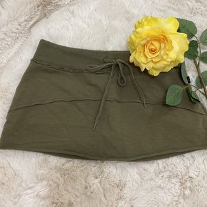 Sassy olive green skort!